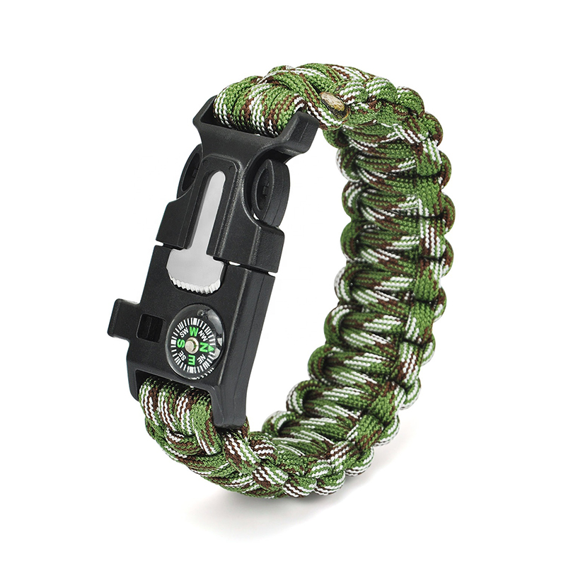 Wholesale Camping Hand Band Tactical Survival Paracord Bracelet  manufacturers and suppliers