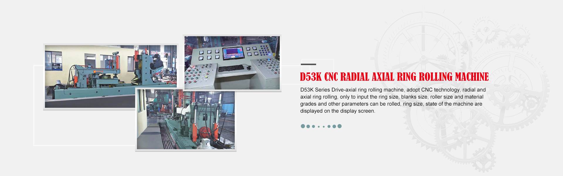 D53K CNC RADIAL AXIAL RING ROLLING MACHINE