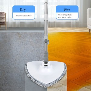 Dirty &  Clean Water Separated  Assemble Spin 360 Single Bucket Mop set