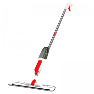 Factory Directly Selling Detachable washing spray floor spinner spin magic mop 360 with microfiber refill and stainless pole