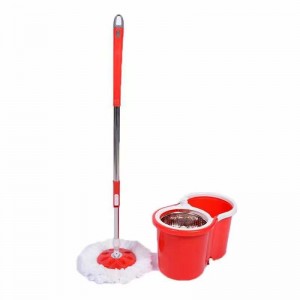 Free Hand Mop Microfiber Squeegee Cleaning Clean Tools Floor Dry And Wet Mop Household Flat Mop Bucket Set