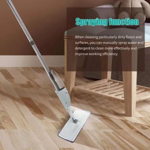 Spray Mop for Floor Cleaning Microfiber Mop Pad Refills 360 Rotation Flat Mop For Hardwood  Laminate Wood Ceramic Tile Floor