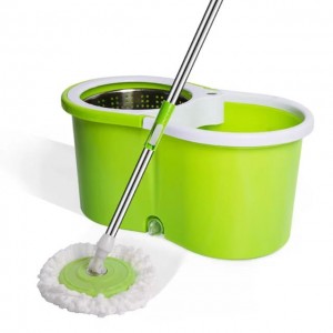 High Quality Self-dry Microfiber Refill Mini Bucket Cleaning360 spinning  Mop  Kocean Lazy Household Floor Cleaning Microfiber hands free bucket mop for housework