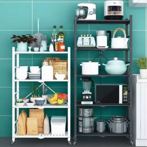 Kitchen Shelf 5-layer For household Appliances Microwave Oven Storage Rack For Home Kitchen Organizer