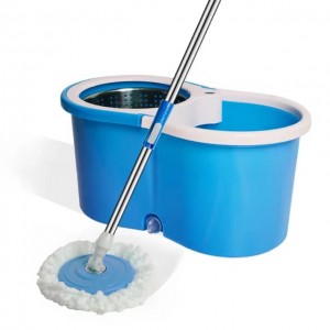 2023 hot sale Easy Life cleaning products hand -press 360 rotating spin microfiber mop floor cleaning with bucket