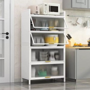 Kitchen Fridge Storage Rack Home Organizer Food Container Refrigerator Drawer Storage Boxes Rack Retractable Shelf