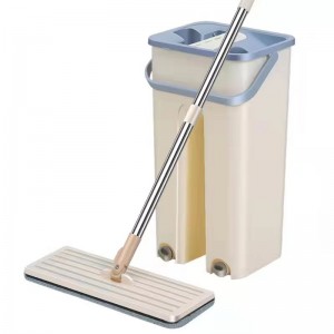 Household Cleaning Supplies Mop Bucket Set Microfiber Mops Cleaning Floor Spin Mop 360 rotating mop with magiccleaning floor plastic mop bucket