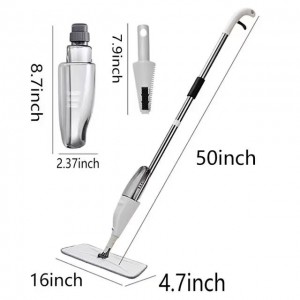 Hot sale household floor cleaning mop microfiber easy cleaning automatic mops water spray mop cheap price household clean tool accessory 360 degree easy clean mop