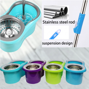 hot selling with good price household Cleaner 360 Mop Bucket Set Lazy Cleaning Tool Microfiber spin  Floor Magic  floor cleaning bucket