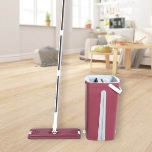 Customized Hand-free squeeze  Mop with Bucket Cleaning Tools Set Mop and Bucket Professional Household Cleaning