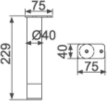 Mga binti ng metal na sofa Biaode SHB3040 Tapos na Heat transfer para sa sofa Itinatampok na Larawan