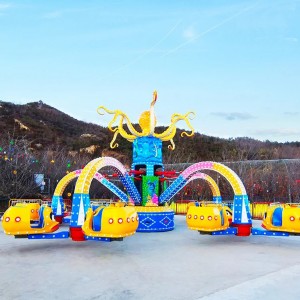 Ķīnas ražotāja Big Octopus Ride Children Amusement Park Ride aprīkojums