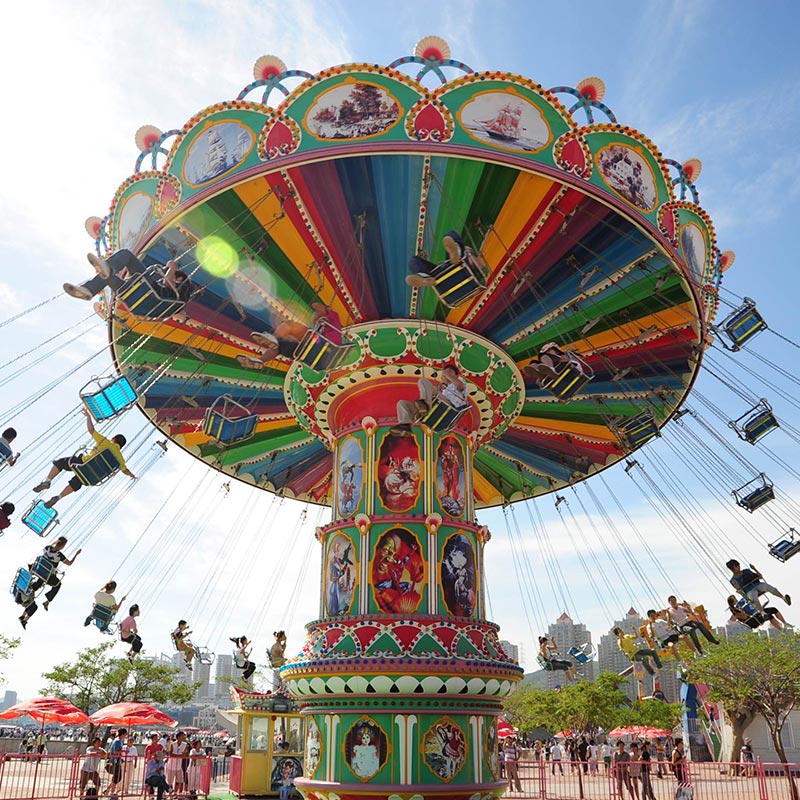 Amusement Park Rides Luxury Flying Chair Manufacturer Swing Chair Ride