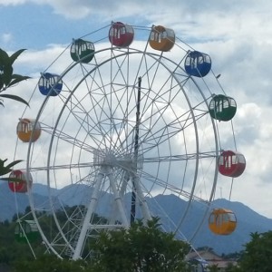Taman Hiburan 25.8m Ferris Wheel Rides