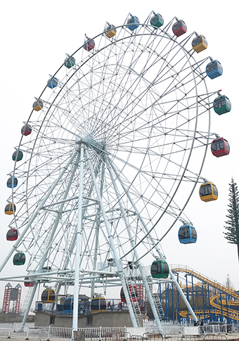 Amusement Park Rides 46m Ferris Wheel Ride