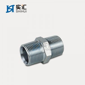 China wholesale Mj X Flange Adapter Supplier –  BSP MALE DOUBLE USE FOR 60° SEAT OR BONDED SEAL / NPT MALE  – HUACHENG HYDRAULIC