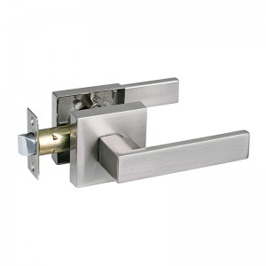 Modern design internal stainless steel lever door handle lock