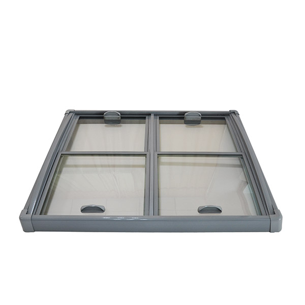 Plastic frame Glass Sliding Cover, Glass Sliding Top, Sliding Glass Door, Deep Freezer, Deep Chest Freezer-SF-01