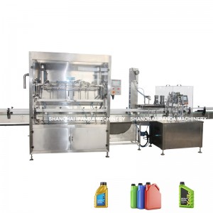 Automatic Servo Motor Control Piston Filling Equipment Engine and Lubricant Oil Filling Capping Machine Production Line