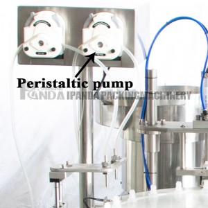 Automatic Small Eye Drops Bottle Liquid Filling Capping Machine