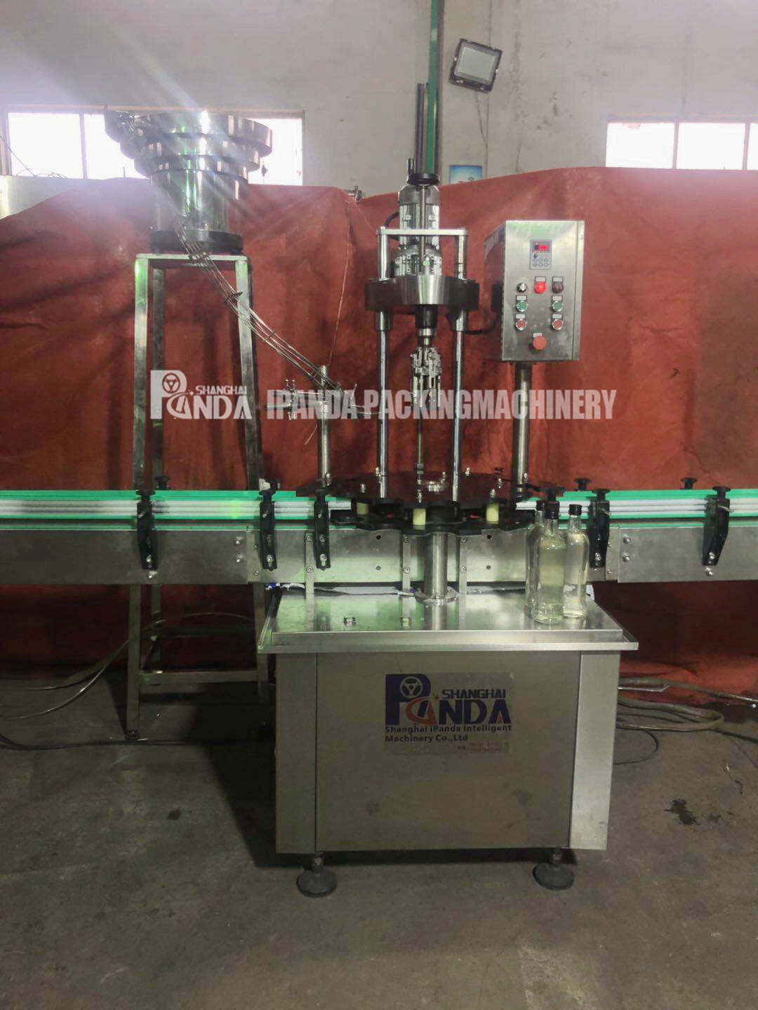 China wholesale Screw Capping Machine - Automatic Aluminum cap capping sealing machine – Ipanda
