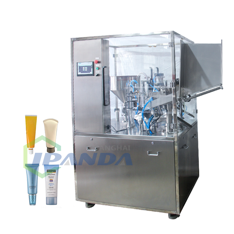 Excellent quality Drinking Water Packing Machine - Auto Face Lotion Cream Cosmetic Cream Tube Filling Machine – Ipanda