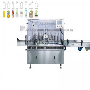Automatic Linear Chemical Liquid Filling and Capping Packing Machine