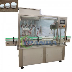 Automatic Cream Filling And Capping Machine