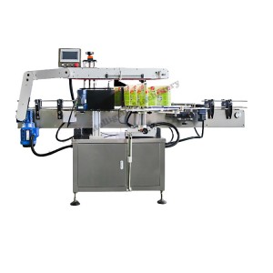Automatic sticker double sides labeling machine