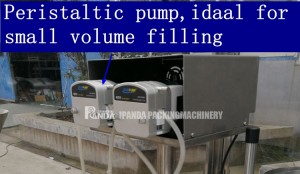 Automatic e-liquid plastic bottle filling machine