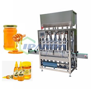 Automatic SS304 viscous liquid jam honey filling machine