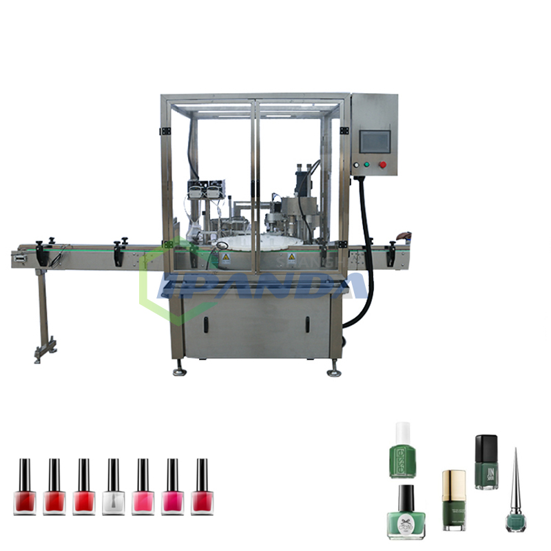 Factory wholesale Peanut Butter Filling Machine - Automatic Nail Polish Filling And Capping Machine – Ipanda