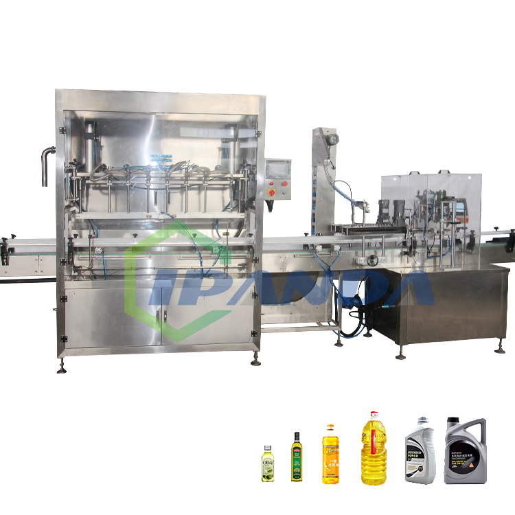 PriceList for Automatic Heat Sealing Machine - High capacity cooking oil filler 6 heads olive oil piston filling machine  – Ipanda