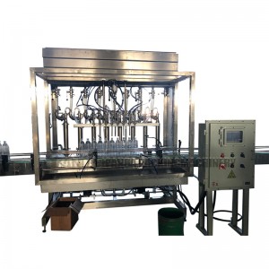 Automatic Cleaning Hand Washer Fluid Overflow Gravity Filling Capping Labeling Machine