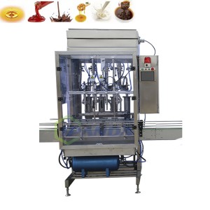 Full Automatic Sauce Mayonnaise Honey Jar Filling and Packing Machine Factory Price