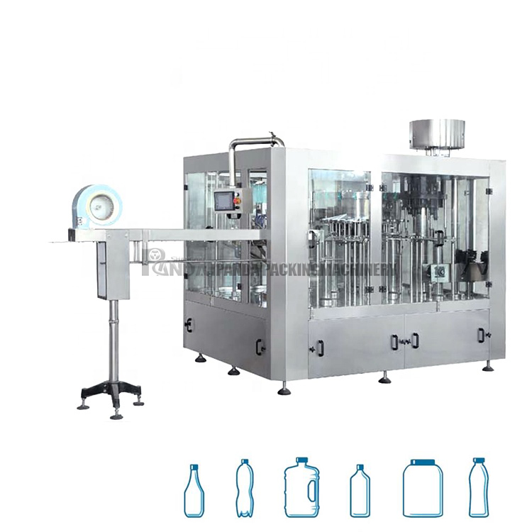 Good quality Hot Sauce Filling Machine - Automatic 3 in 1 monoblock water bottle washing filling capping machine – Ipanda