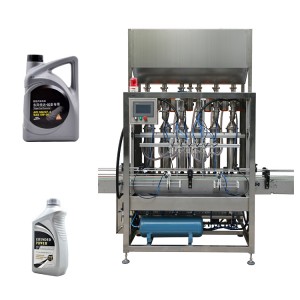 5L plastic bottle engine oil filling machine Automotive Lubricant filling capping machine