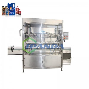 Automatic lubricant engine oil plastic bottles filling machine factory price
