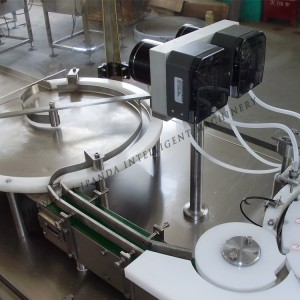 Automatic Monoblock Vial Filling Capping Machine