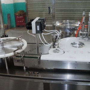 Automatic Small Liquid Bottle Vial Filling Sealing Machine