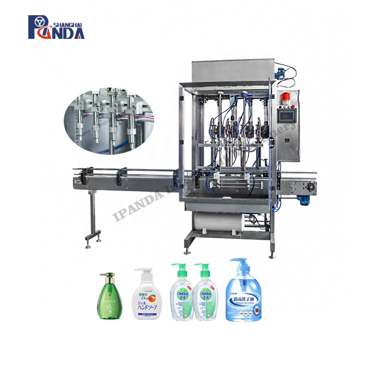 Automatic Liquid Hand Sanitizer Gel Bottle Lotion Filling Machine 1000ml Featured Image