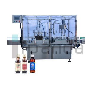 Automatic maple syrup pharmaceutical piston filling machine
