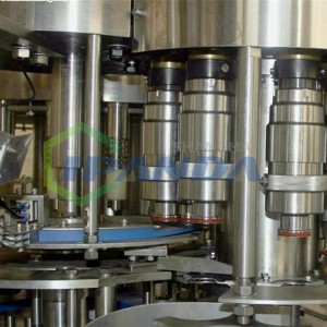 Full Automatic Beer Wine Filling Capping Machine with Crown Cover