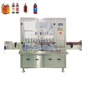 Automatic 100ml maple syrup sodastream syrup filling machine