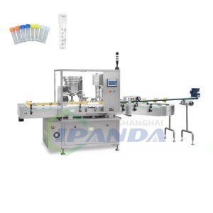 Automatic 2ml 3ml 10ml Reagent Ivd Test Tubes Filling Capping Machine