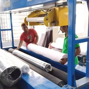 Cortu tempu di consegna per l'imballaggio di una macchina di film stretch / Roll Machine d'imballaggio