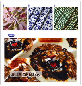 အသစ်ရောက်ရှိလာသော China Home Textile 100% Linen Printed Velvet Sofa Fabric လက်ကား Sofa Bedding Micro Upholstery Fabric Linen