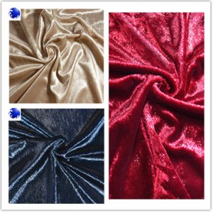 % 100 polyester Toptan Yüksek kaliteli tekstil perde kadife kumaş