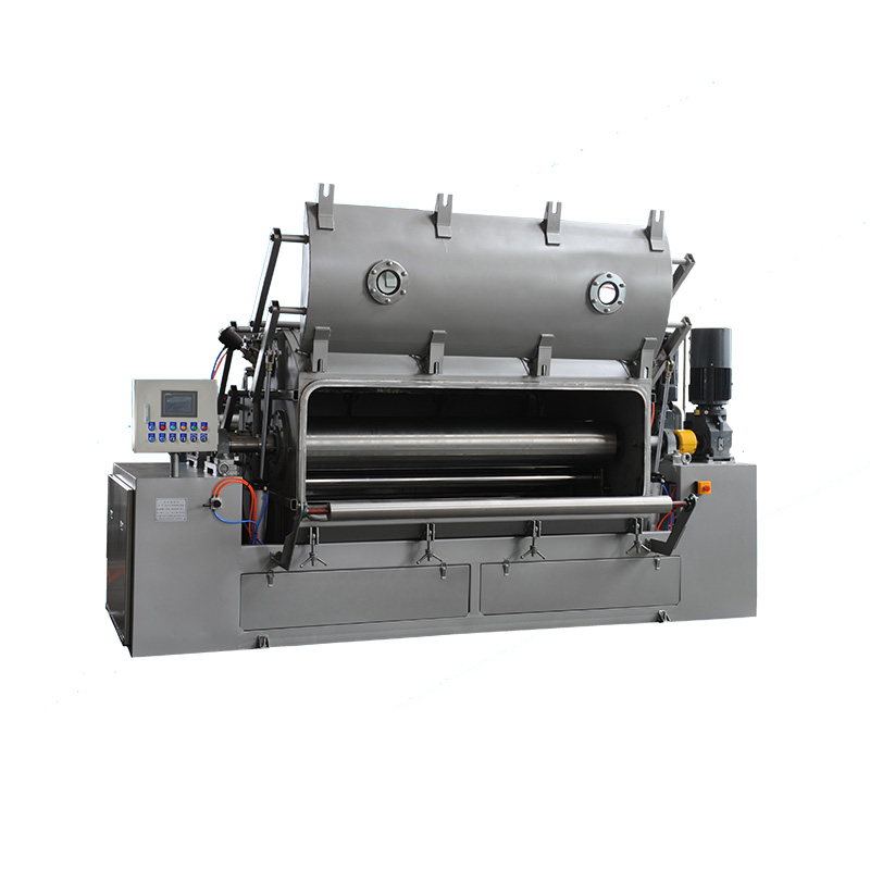 Máquina de tintura Jig de dobre frecuencia variable a temperatura e presión ambiente