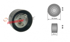CA106 Applicable model: Changan Benz LOVE 474 engine automatic tensioning wheel diesel Model year：2009-2012  1000190-G03/1356839016